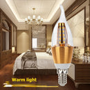 E14 LED Lamp 35LED Corn Light Bulb Candle Chandelier Home Lighting (7W)