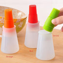 Barbecue Heat Resisting Oil-resistant Oil Bottle Brushes Silicone BBQ Tool