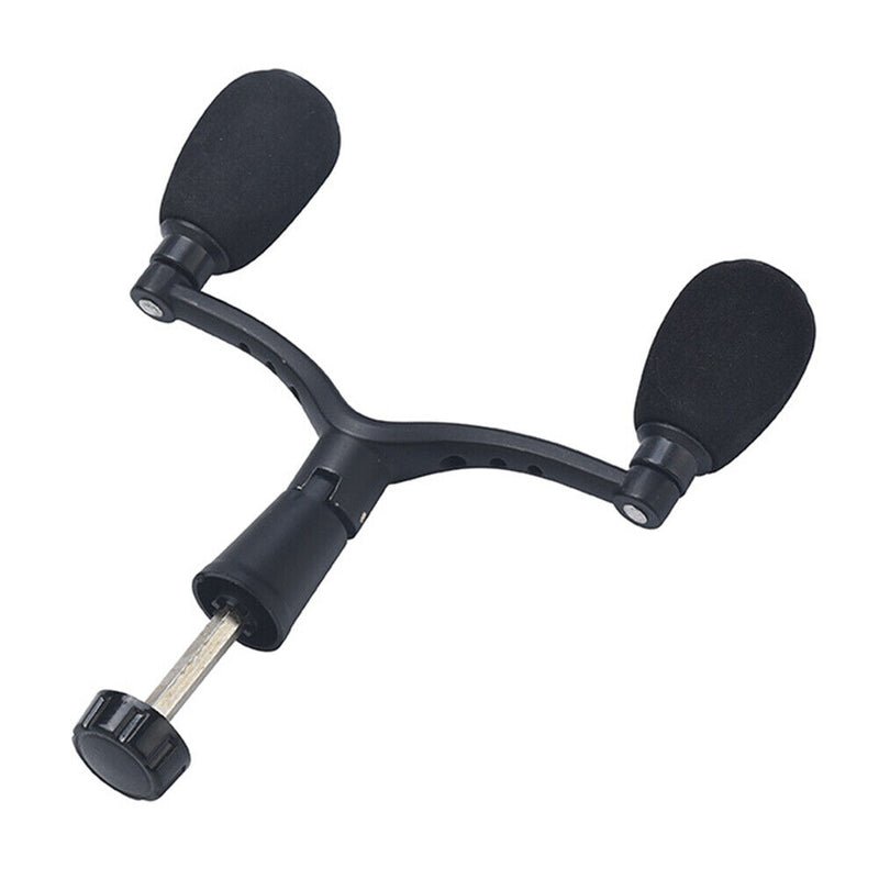 Fishing Reel Double Handle Grip Rocker Arm Spinning Wheel Handlebar Modified