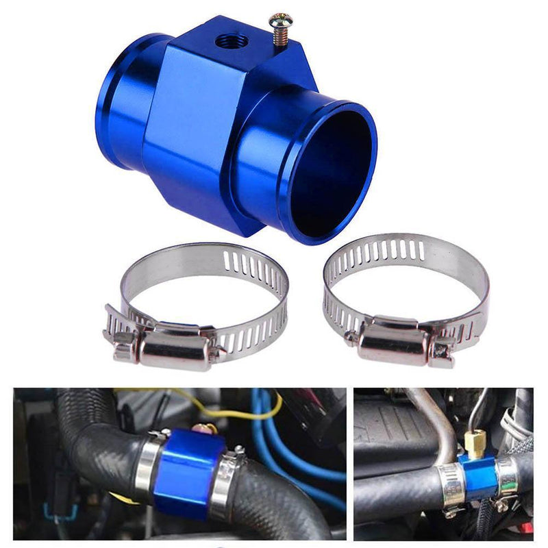 38mm Water Temperature Temp Sensor Gauge Joint Pipe Radiator Hose Adapter