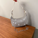 Elegant Acrylic Fashion Clutch Women Party Evening Bag Shoulder Chain Handbag