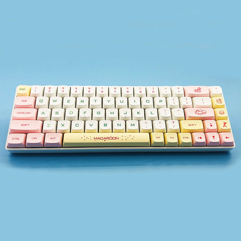 127pcs XDA Height Keycap Mechanical Keyboard Accessories Parts for MX Switches