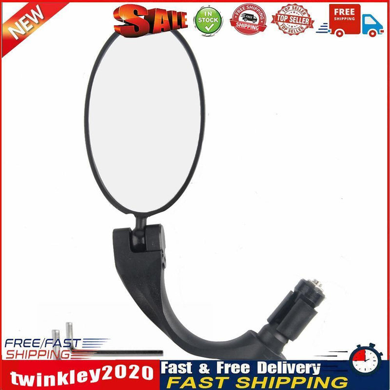 Bicycle Handlebar Convex Mirror Mountain Road Bike Rearview Mirrors (Long) Newly