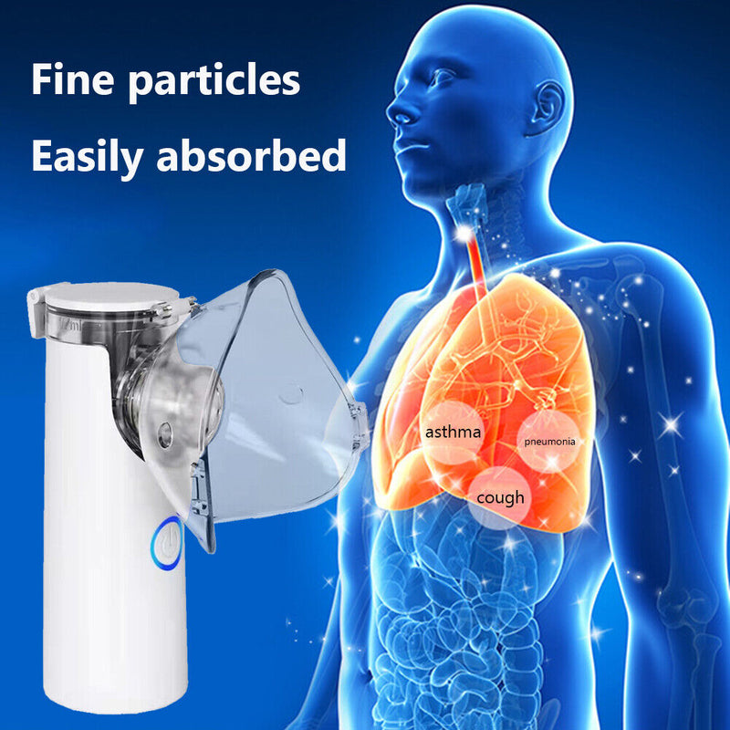 Portable Steam Air Humidifier Handheld Ultrasonic Atomizer Sprayer Recharge