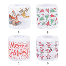 Claus Xmas Decor Decor Tissue Roll Christmas Toilet Roll Paper Bathroom Tissue