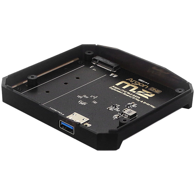 Argon ONE M.2 Expansion Board USB 3.0 to SATA SSD Adapter for Raspberry Pi 4B