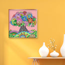 Special Shaped Tree Flowers 5D DIY Diamond Painting Part Drill Home Decor Newly