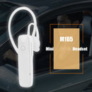 M165 Single Mini Bluetooth 4.0 Headset Wireless Earphone w/Mic Volume Adjustable