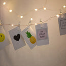 USB LED Photo Clips Lamp Garland Battery for Xmas Wedding Party Star Light Decor