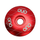 OUO Bicycle Stem Top Cap Headset Cover with Screw Fork Ring Spacer (Red) Newly