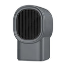 500W Electric Heater Mini Desktop Warmer Machine for Home Office (Grey EU) Newly