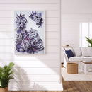 Diamond painted 5D DIY flower series special-shaped diamond (PH076) Newly