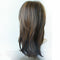 Wig Multi-colors Long Straight  Wig High Temperature Silk Dark Brown Women Wig