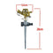 Water Sprinkler Garden Lawn Impulse Metal Spike Grass Hose 360 Degrees K1F9