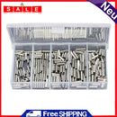 Barrel crimp sleeves fishing line chandelier clamp leader copper pipe