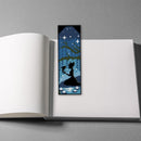 18x6cm Cotton DIY Bookmark 12CT Counted Night View Kit Cross Stitch (B)