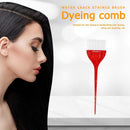 Water Crack Pattern Hair Coloring Brush Hairdressing Dye Brush (Red) Newly