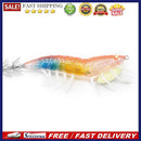 12cm Luminous Squid Jig Sea Fishing Lure Octopus Shrimp Cuttlefish Squid Ho