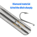 Double Groove Fishing Hook Sharpening Hone Fishing Grinding Hook Sharpener Tools