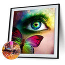 5D DIY Diamond Painted Round Diamond Eye Series LD164