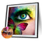 5D DIY Diamond Painted Round Diamond Eye Series LD164
