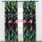 Pink Birds Printed Home Blackout Curtains Bedroom Windows Decorative Drapes