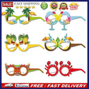 Hawaii Summer Paper Glasses Pineapple Fruit Kids Beach Birthday Party Photo P