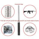13pcs Round Head Pins Punch Set Hollow End Starter Roll Pin Punch Tools Kit