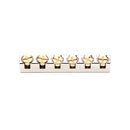 Professional Guitar Brass Nut Lightweight Electric Guitar Nut Guitar Access