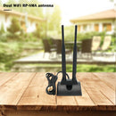 Dual Band Wireless Signal Booster Dual RP-SMA Male 2.4GHz 5GHz 5.8GHz Amplifier