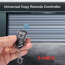 Metal Cloning Duplicator Key Remote Control Clone for Garage Door (315MHz)