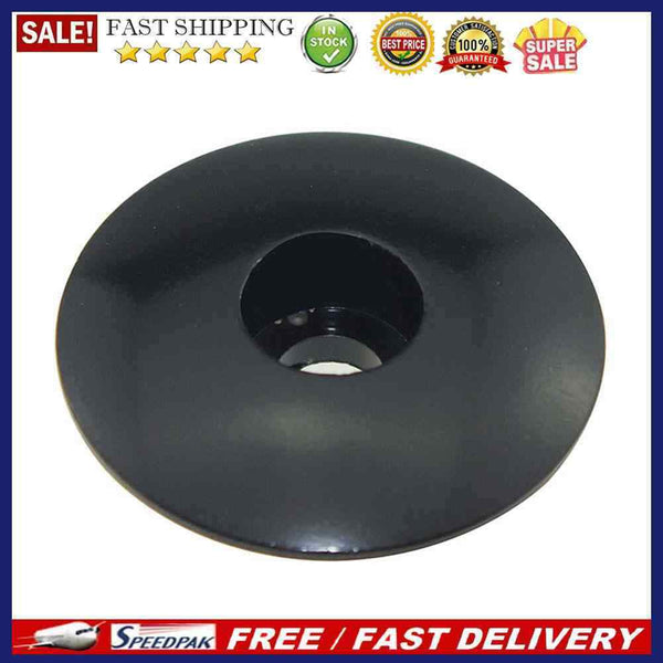 5xMTB Road Bike Stem Top Cover 28.6mm Bicycle Fork Tube Headset Cap (Black)