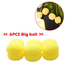 6pcs Sponge Big Curling Rollers Hair Foam Balls Mushroom DIY Hairdressing Tools