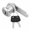 20mm Cam Lock+2 Keys For Door Cabinet Mailbox Post Lock Drawer Box E1M1 B4Q6