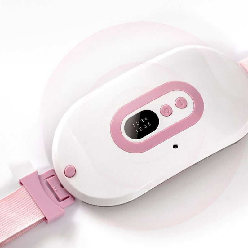 Cramp Relief Wireless Uterus Period Warm Palace Belt Massage Menstrual Pain