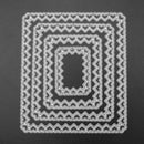 4pcs Metal Cutting Dies Stencils for DIY Scrapbook Photo (Rectangular Love)