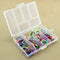 Portable Plastic 6-Compartment Storage Container Small Y4S0 Case F6E4