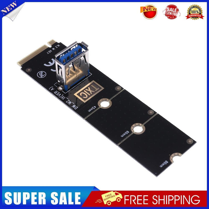 M.2/NGFF to USB3.0 Port Converter Adapter Graphic Card Cable Extender Card