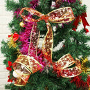 Home Decor DIY Christmas Hangs Tinsel Hanging Gifts Ribbon Xmas Tree Ornaments