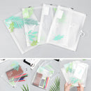 Large Capacity File Folder Paper Holder Transparent Document Bag Pencil Case