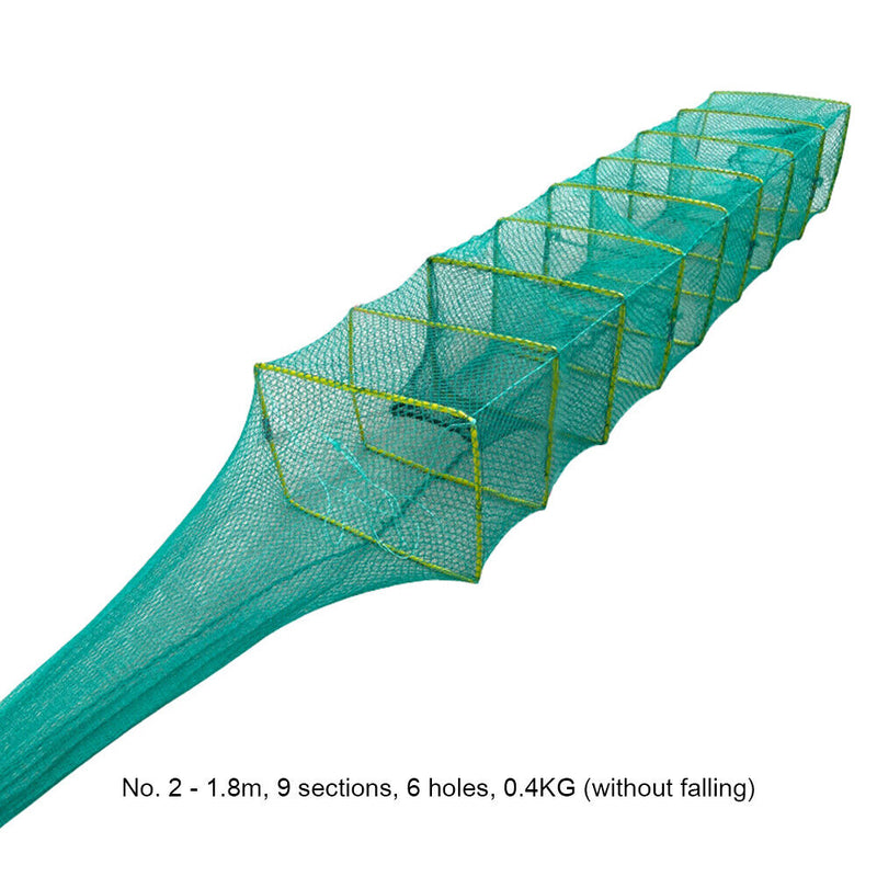 Portable Fishing Net Lobster Cage Foldable Crab Fish Catcher Trap (No.2) Newly