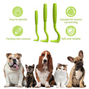 3x Pet Mites Flea Puller Insect Clip Cat Dog Cleaning Tick Tweezer (Green) Newly