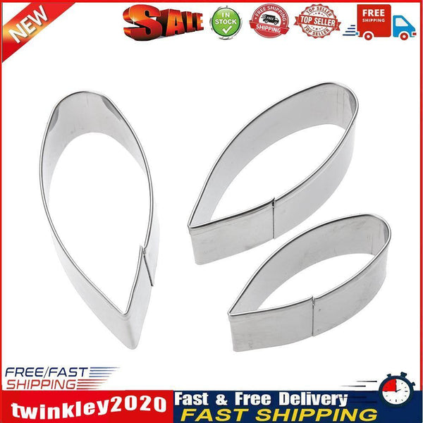 3pcs/set Gerbera Daisy Flower Petal Metal Fondant Cutters DIY Tools Newly
