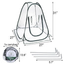 Garden Flowers Cover Tent Grow Bag Plant Greenhouse Backyard Flower Shelter