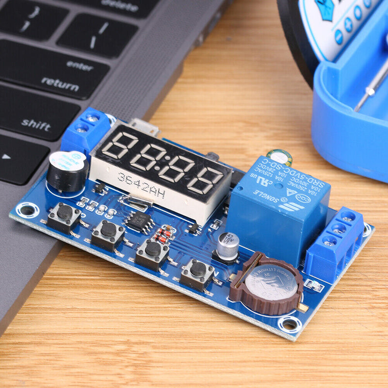 Clock Control Synchronization Timer Delay Module Multiple Mode Real Time Rela
