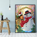 Special Shaped Snowman 5D DIY Diamond Painting Handwork Kit Home Decor Craft