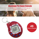 Electronic Pet Game Console Nostalgic Virtual E-pet Interactive Toys w/ Keych