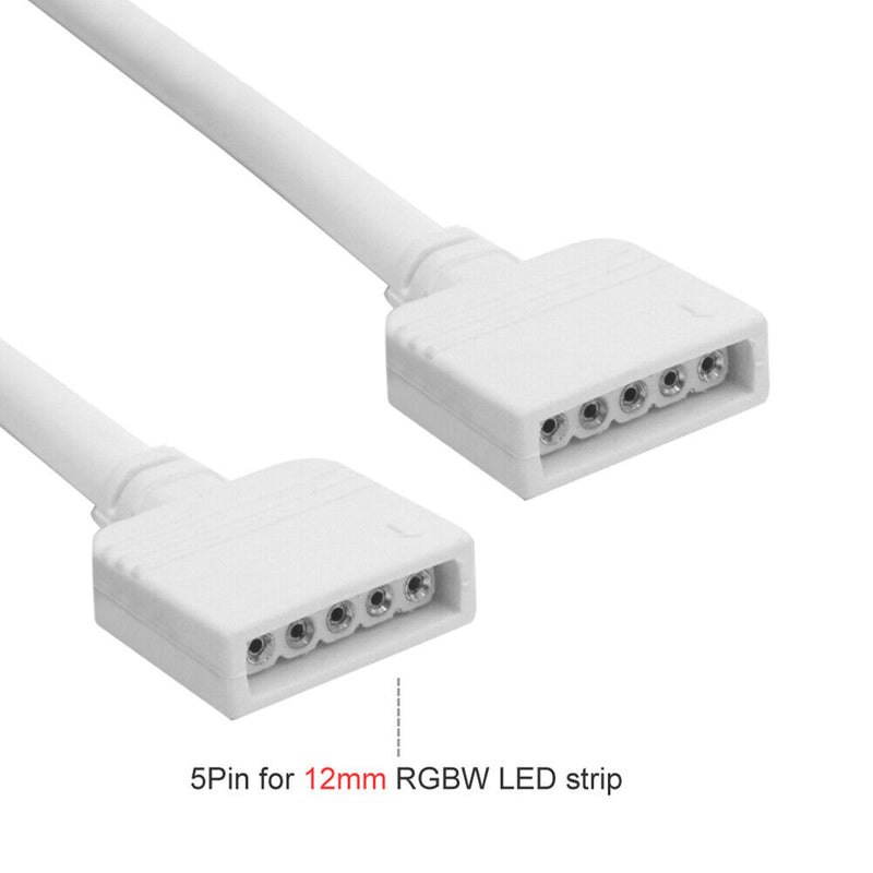 Light Strip Extension Cable for 3528 5050 RGB/5050 RGBW LED Cord (5P-5m)