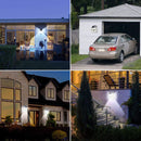 436 LED Solar Powered Lights Outdoor Bright PIR Motion Sensor Lamp (Single)