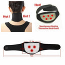 Pain Relief Magnetic Tourmaline Heating Neckbraces Massager Neck Wrap Collar